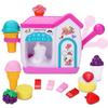 AugToy Bath Toys for Toddlers 3-5 Years, Ice Cream Foam Maker Bath Toys for Kids Ages 4-8, Bubble Pretend Cake Play Set Bathtub Toys Age 3 4 5 Year Old Girls Boys Valentines Birthday Gifts Idea view 1