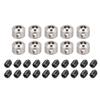 uxcell 10PCS RC Airplane Plane Landing Gear Wheel Stop 3.1mm Shaft Hole Dia. view 1
