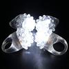 C&H Solutions Shining White Clear LED Flashing Jelly Bumpy Finger Rings (96 Ct) view 2