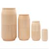 Golden Cockerel Blank Nesting Can 4pc./4" Stacking Chubby 8oz. Soda Can Matryoshka view 1