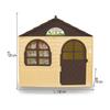 Jamara Spielhaus Little Home beige view 3