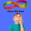 50-Pack Spanish Christian Bracelets  Jess Me Ama / Juan 3:16 Silicone Wristbands view 2