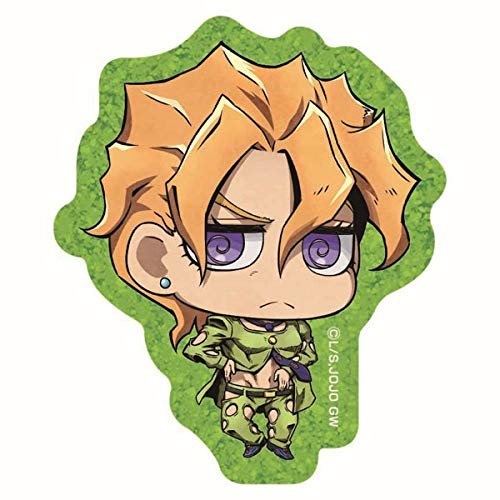 TV Anime Jojo's Bizarre Adventure Golden Wind Himi Carrame Acrylic Badge "Panakotta Fugo"