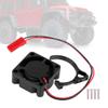 Dilwe RC Motor Heat Sink with Cooling Fan, 540 550 Engine Fin Heatsink for RC 1/10 Motor(N10294BL) view 4