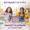Playz Unicorn Slime & Crystals 100+ Science Experiments Kit Gift for Girls & Boys to Make Glow in The Dark Unicorn Poop, Snot, Fluffy Slime, Crystals, Putty, Arts & Crafts for Kids Age 8-12 view 3