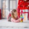 CUBIKA Wooden Clock Construction Kit  Montessori Stacking Toy for Toddlers Ages 3+  Made from Natural Wood with Water-Based Paints  Travel-Friendly Educational Gift for Boys & Girls view 2