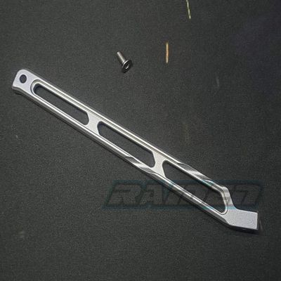 Aluminum Alloy Rear Chassis Brace Link fits Arrma 1/8 KRATON 6S ARA320555 - Silver