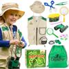 Cheerful Children Toys Premium Quality Bug Catching Kit - 19 Pcs Kids Explorer Kit - 4-6 Kids Adventure Kit Include Safari Vest, Hat & Extra Sturdy Accessories - Ideal Educational Gift - Learn & Play view 1