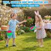 Ayeboovi Toss and Catch Ball Game Outdoor Beach Pool Kids Toys Outside Lawn Yard Games for 3 4 5 6 7 8 9 10 11 12 Year Old Girls Boys Toys Birthday Gift Easter Basket Stuffers (2 Paddles 2 Balls) view 3