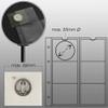 5 Prophila Coin Sheets, 6 Pockets up to 64 mm Diameter view 3