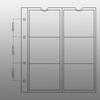 5 Prophila Coin Sheets, 6 Pockets up to 64 mm Diameter view 4