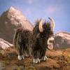 Yak Hand Puppet, Brown, Cream, Black view 2