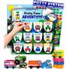 14PC Wood Stacking Blocks Car Trucks Advent Calendar, Montessori Toys for Toddlers, Fine Motor Skill Development, Potty Training System Behavior Reward Chart, LIL ADVENTS Potty Time Adventures + eBook view 1