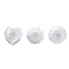 DAOKEY LED Light up Rings, Colorful Led Bumpy Plastic Diamond Rings Toys for Birthday Bachelorette Bridal Shower Gatsby Party Favors, Clear Case 30 Pack view 3