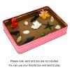 Beach Zen Garden Accessories Kit - Desktop Beach Fairy Garden Kit Sandbox Decor Tools Bamboo Rake Ornament Decoration Office Stress Relief Toys Therapy Man Woman Father Mather Meditation Zen Gifts view 4