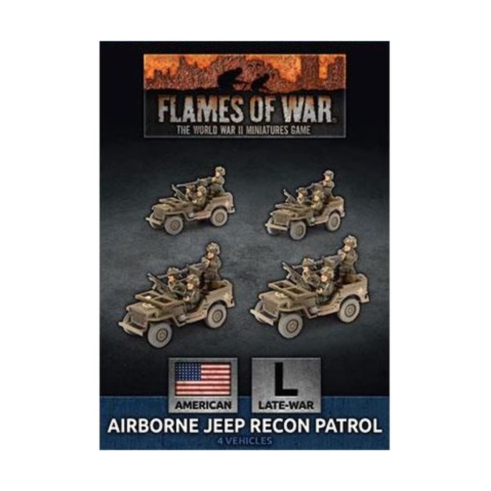 Flames of War: Late War: United States: Airborne Recon Section (UBX65)
