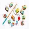 CUBIKA Wooden Fishing Game  Magnetic Fishing Toy for Kids Ages 2+  Montessori Fine Motor Skill Game with 2 Rods  FSC-Certified Wood, German Water-Based Paints view 4