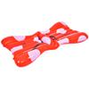 37" Inflatable Red and White Jumbo Hair Bow Pool Float view 1