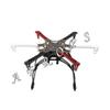 Hockus Accessories Aerops F550 Frame Landing Gear Flame Wheel Kit 550mm Wheelbase Remote Control Quadcopter Six Axis Copter Multirotor Hexacopter - (Color: 280mm Landing Geat) view 2