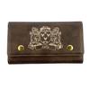 Lally Irish Coat of Arms Leather Card & Dice Set view 1