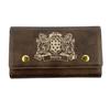 Bailey Irish Coat of Arms Leather Card & Dice Set view 1