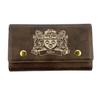 Allen Irish Coat of Arms Leather Card & Dice Set view 1