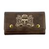 Morris Irish Coat of Arms Leather Card & Dice Set view 1