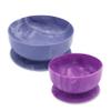 ChooMee Silicone Suction Bowls | Extra Strong Suction with Firm Bowl | Ideal for Infant and Toddler Baby Led Feeding | Medium + Small 2 CT view 1