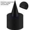 Aneco Costume Headwear 12 Pcs Halloween Witch Hats, Black, One Size, Costume Accessory Caps, Floating Home Yard Porch Decor for Party view 3