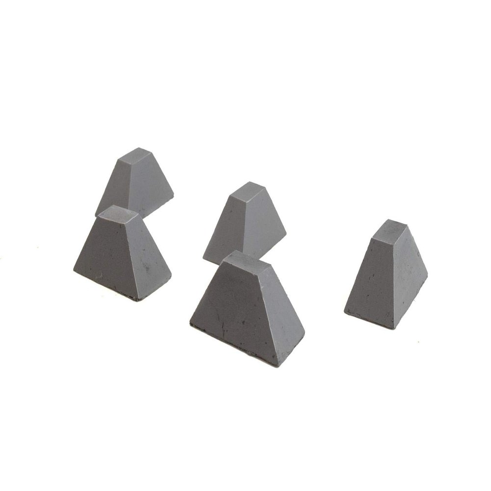 War World Gaming World at War Undamaged Dragon's Teeth Tank Trap (Choose Size and Quantity) - 28mm WW2 Wargame Terrain