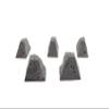 War World Gaming World at War Damaged Dragon's Teeth Tank Trap (Choose Size and Quantity) - 28mm WW2 Wargame Terrain view 2