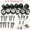 Hockus Accessories HL3908-1 1/16 1:16 U.K Challenger 2" RC Tank Upgrade Parts Steel Gear Box with Motor /Metal Track/Metal Wheels hub Set - (Color: Lavender) view 2