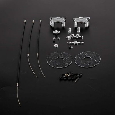 Hockus Accessories Rear 2 Wheel Cable Brake System for HPI KM ROVAN 5B SS 5T - CN