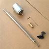 Hockus Accessories 1Set RC Boat Power Kit 380 Motor+3mm Drive Shaft+32mm 2Blades Propeller+2.3 to 3mm Copper Couplings for Bait Boats Power Supply - (Color: with 20cm Shaft) view 1