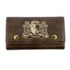 Stanley Irish Coat of Arms Leather Card & Dice Set view 1