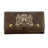 Collins Irish Coat of Arms Leather Card & Dice Set view 1