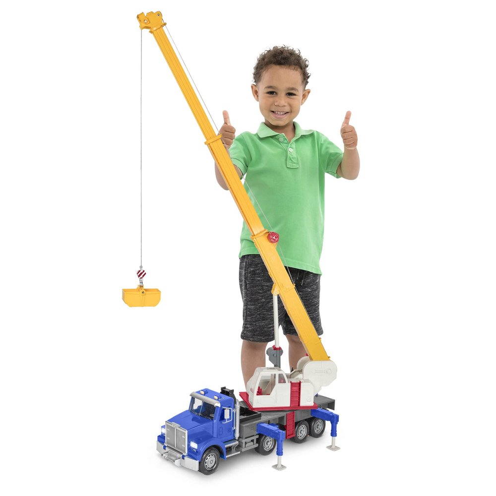CO-T Dump Truck Toy - Tipper - Construction Vehicle Toys for Toddlers by Polesie - Orange/Yellow