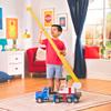 CO-T Dump Truck Toy - Tipper - Construction Vehicle Toys for Toddlers by Polesie - Orange/Yellow view 4