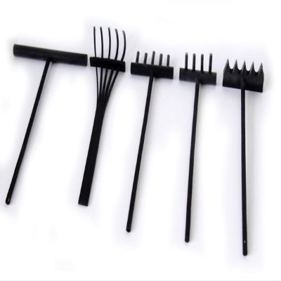 JOICE GIFT Desktop Mini Zen Garden Tools Art Kit Set Decor Accessories Rake, Pushing Sand Rake