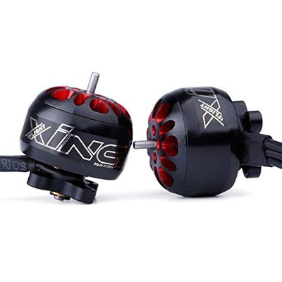 Hockus Accessories XING 1408 4300KV Brushless Motor Supports 2-4S for RC DIY FPV Racing Drone Model Parts - (Color: 4PCS)