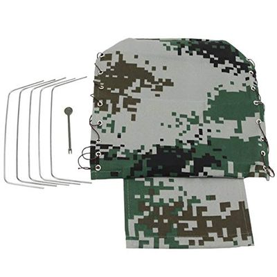 Accessories Canvas Truck Hood Cover Cloth for WPL B-24 Military Mini Truck Rock Crawler High Quadlity Canvas RC Car Truck Hood Cover Cloth - (Color: Green)