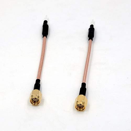 Hockus Accessories 5.8G 3dBi 51mm W Tpye Omni FPV Antenna SMA Male / RP-SMA Male - (Color: SAM B1 Connector)