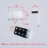 Hockus Accessories 10/100/1000pcs 18x10x8 L Iron Sheet/rc car/DIY Toys Accessories/Technology Model Parts/Baby toys/1810082b - (Color: 1000pcs) view 2