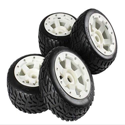 Accessories New Nylon Wheel On-road Tyres x 4pcs for Hockus 5B 85028-1