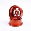 Hockus Accessories 1/5 Scale Losi 5ive-T / Rovan LT / KM X2 Alloy Wheel hub with beadlock - 2pcs/Set - 87087 - (Color: Orange) view 3