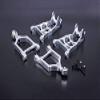Hockus Accessories Front Alloy Arm Suspension Set for 1/5 HPI Rovan KM 5B 5T 5SC Rc Car Upgrade Parts - (Color: Chocolate) view 4