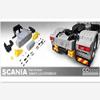 Hockus Accessories Scania Truck Upgrade Rear Bumper Sets for 1:14 Scale rc Trailer Scania R620 56323 R470 Tractor Truck - (Color: Rear Bumper) view 2