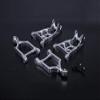 Hockus Accessories CNC Front Alloy Suspension kit A arm Set for 1/5 Scale HPI Rovan KM 5B upgrate Part - (Color: Orange) view 2