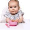 ChooMee Silicone Baby Suction Bowls | Non Slip Extra Strong Suction Base with Durable and Firm Bowl | Ideal for Infant and Toddler Baby Led Feeding | Small 2 CT view 4