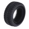 WONFAST 4PCS 1:10 Aluminium Alloy On Road 7 Spokes Metal Wheels Rim with Rubber Tires Compatible with 1/10 RC HSP HPI RC Drift Racing Car HSP HPI Parts (Gold) view 4